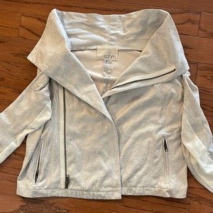 Rohm cream Moto Jacket